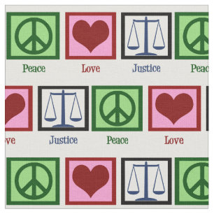 Tela Paz Amor Justicia