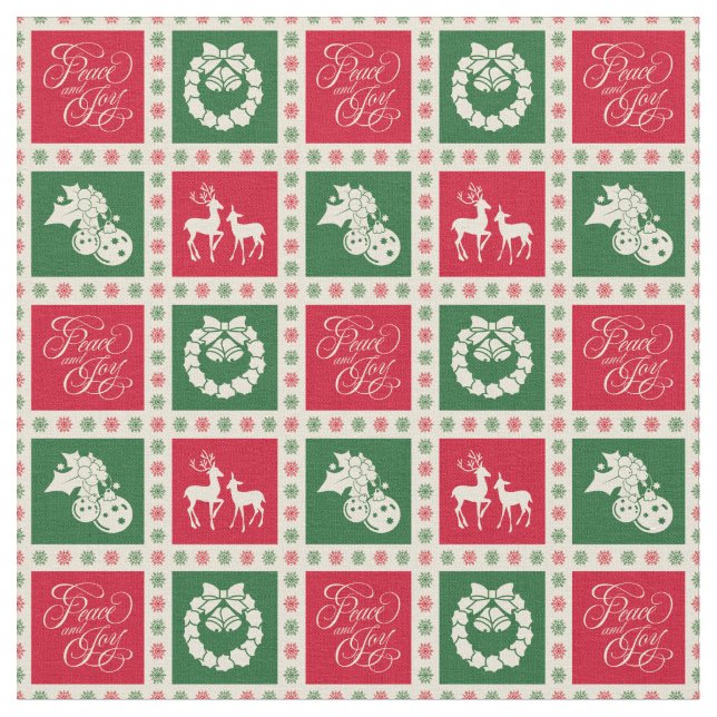 Tela Paz y alegría (De cerca)