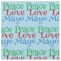 Peace Love Mayo Funny Mayonnaise Lover