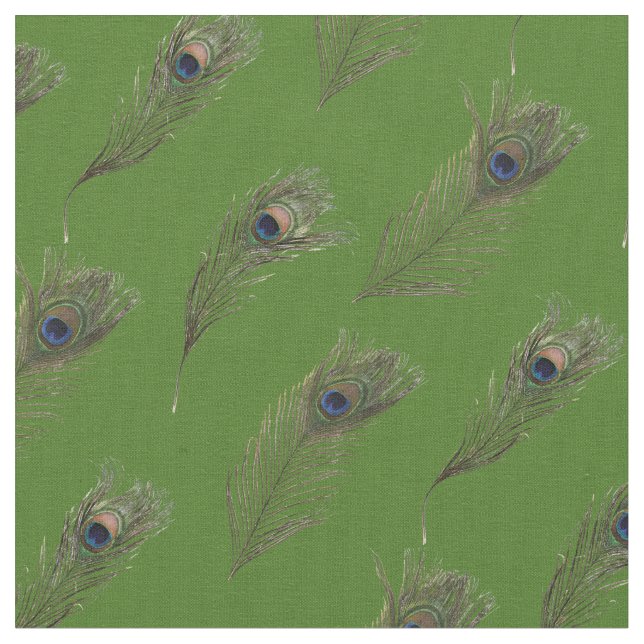 Tela Peacock Feters Bonito (De cerca)