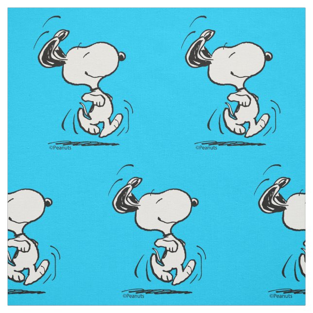 Tela Peanuts | Snoopy Baile Feliz (Retal)