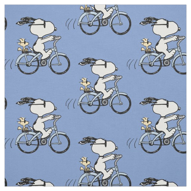 Tela Peanuts | Snoopy & Woodstock Bicycle (Retal)