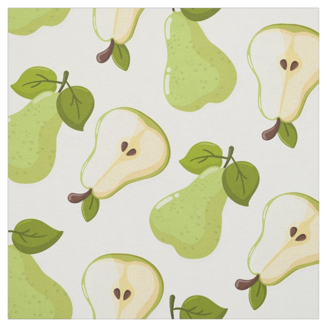 Tela Pears pattern (Retal)
