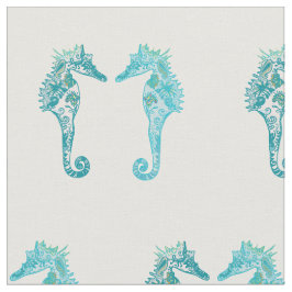 Tela peinada Seahorse del algodón (56" anchura)