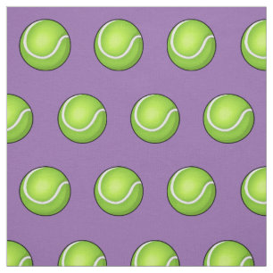 Tela Pelota de tenis púrpura