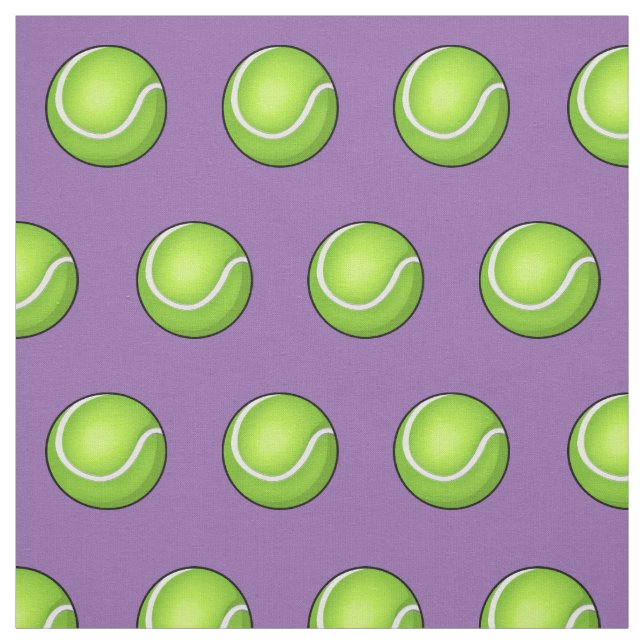 Tela Pelota de tenis púrpura (Retal)