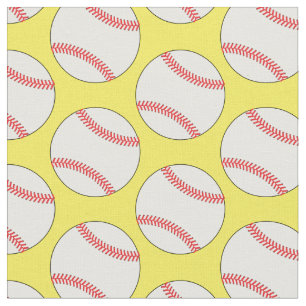 Tela Pelotas de Béisbol Deportes Amarillo