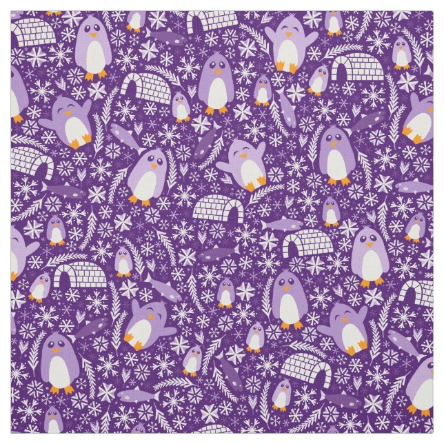 Tela Penguin Wonderland (Retal)