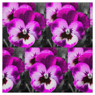 Tela Pensamiento fabuloso rosado