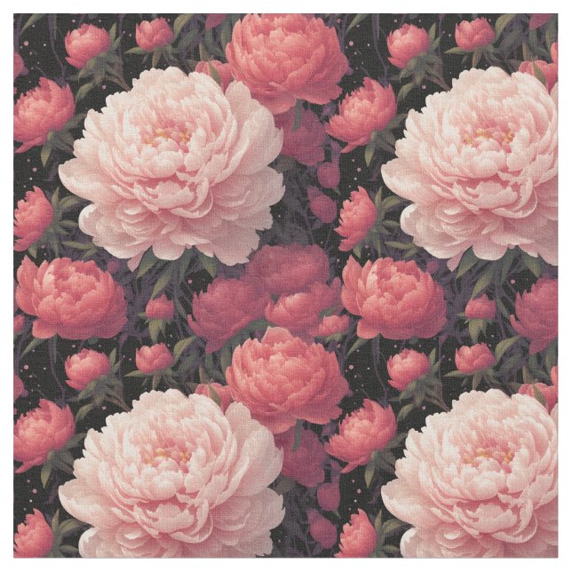 Tela Peonies 3 (De cerca)