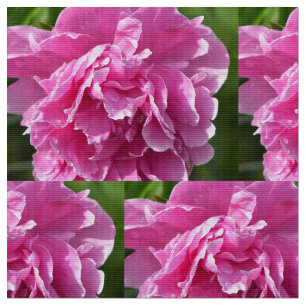 Tela Peony rosado