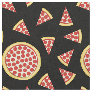 Tela Pepperoni Pizza Cute Niños Comida