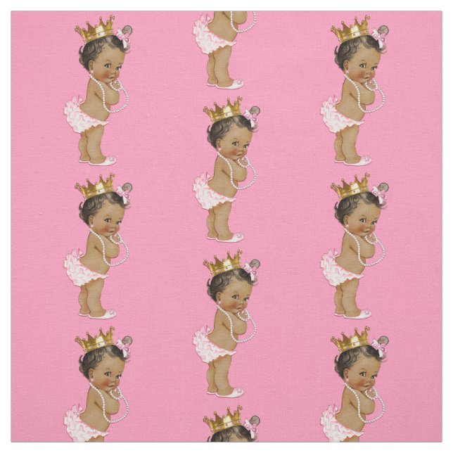 Tela Pequeña Princesa de la Étnica Vintage (Retal)