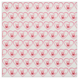 Tela PEQUEÑAS Máscara DE DIY DE IMPRESIÓN - Rosa Te amo