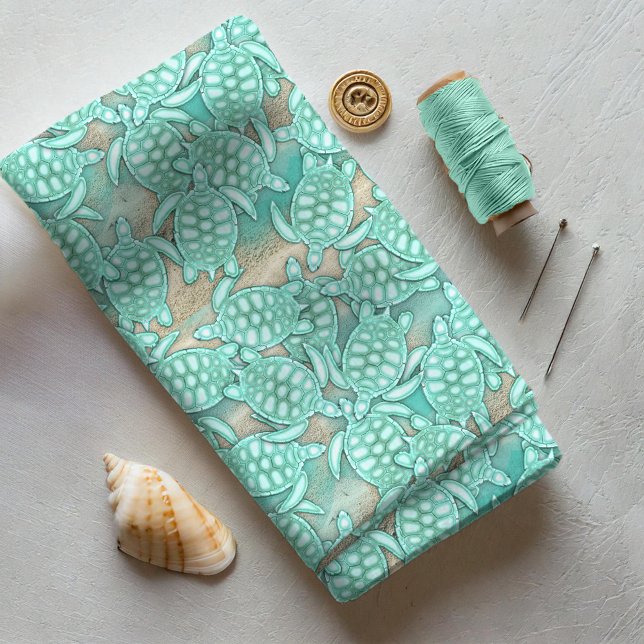 Tela Pequeñas tortugas mar y arena ID696 (Subido por el creador)