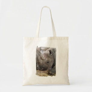 Tela Pequeño bolso del rinoceronte de cuernos