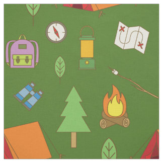 Tela Pequeño Camping Infantil Habitación Decoración Ver