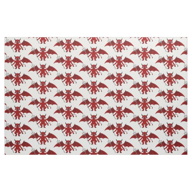 Tela Pequeño diablo rojo Thunder_Cove ("Cuarto gordo" (fat quarter))