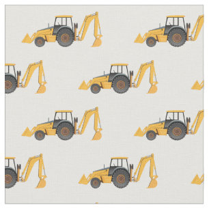 Tela Pequeño Digger - Algodón Combed Personalizado (56"