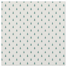 Pequeños árboles pequeños de Navidad en blanco