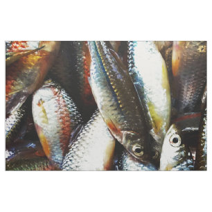 Tela Pequeños pescados blancos