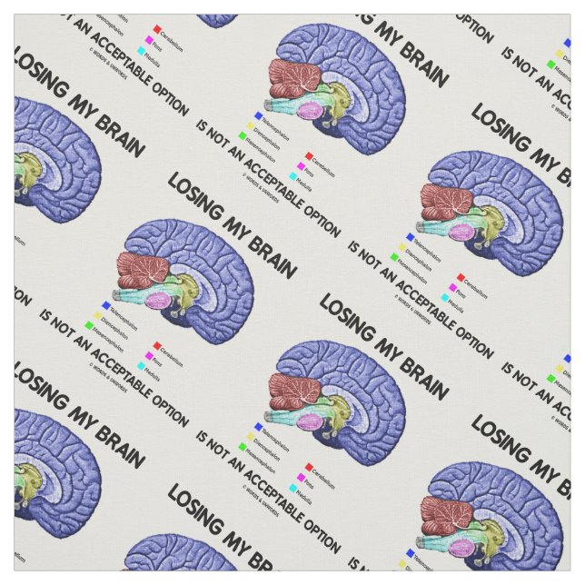 Tela Perder El Cerebro No Es Una Opción Aceptable (Retal)