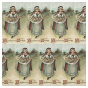 Tela Peregrina Mujer Vintage Thankding Fabric