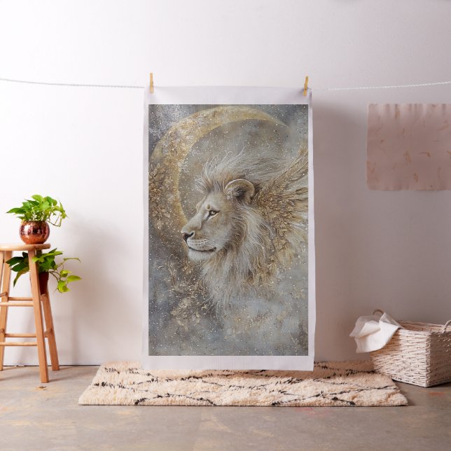 Tela Perfil del Etéreo de León y Luna Crescent (In Situ)