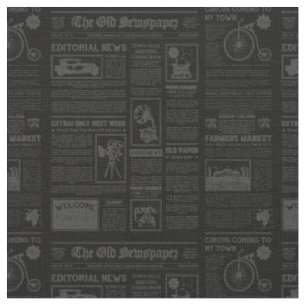 Tela periódico flapper de los años 1920 de color negro 