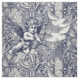 Tela perla azul marino de máxima capitalización valenti