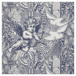 Tela perla azul marino de máxima capitalización valenti