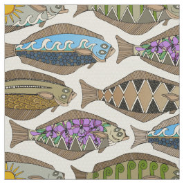 Tela Perla de Alaska del halibut