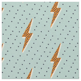 Tela Perno retro relámpago trueno destello azul puntead