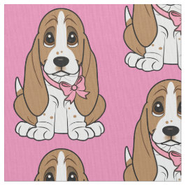 Tela Perrito de Basset Hound