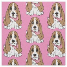 Tela Perrito de Basset Hound