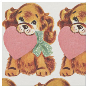 Tela Perrito del vintage