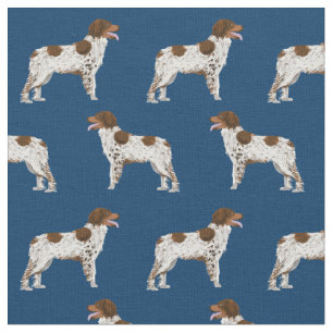 Tela perro azul marino brittany spaniel