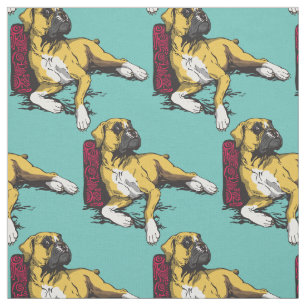 Tela perro boxeador