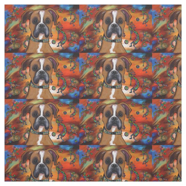 Tela Perro Boxer (Retal)