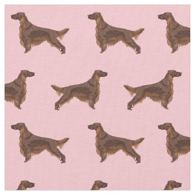 Tela Perro cocido irlandés (De cerca)