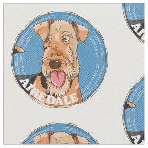 Tela Perro cutáneo de Airedale