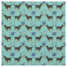 Perro de dibujos animados - Rottweiler (cola natur