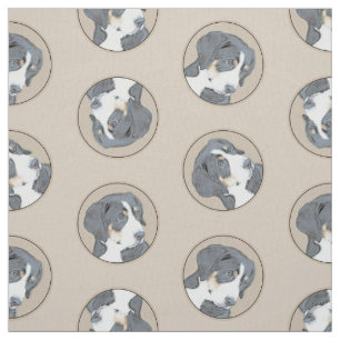 Tela Perro de montaña de Berna Pintura de cachorro arte