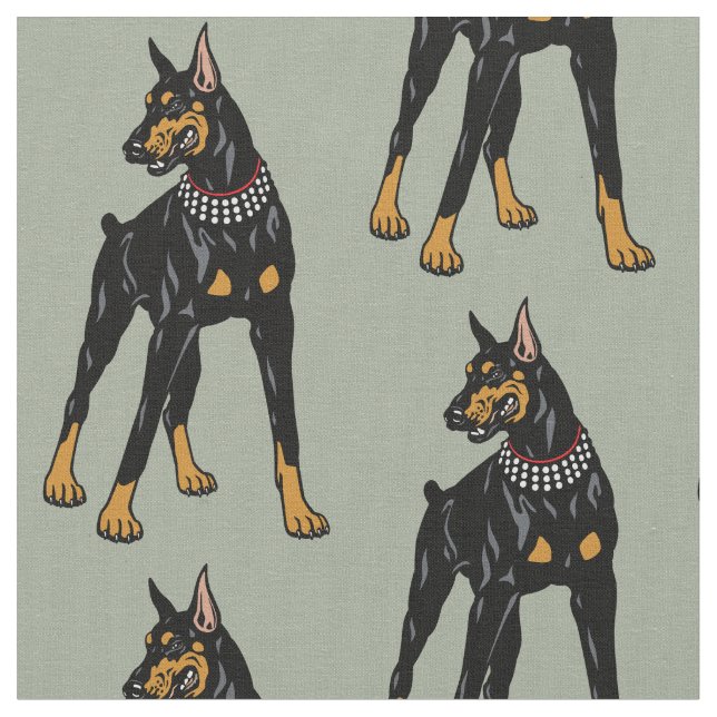 Tela  Perro Dobermann o Doberman Pinscher (De cerca)