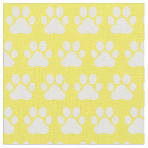 Tela Perro mascota Pinta gato Pinta blanco amarillo
