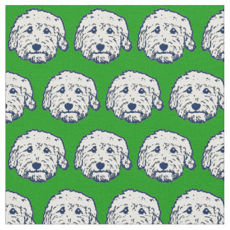 Tela Perro verde DOOD