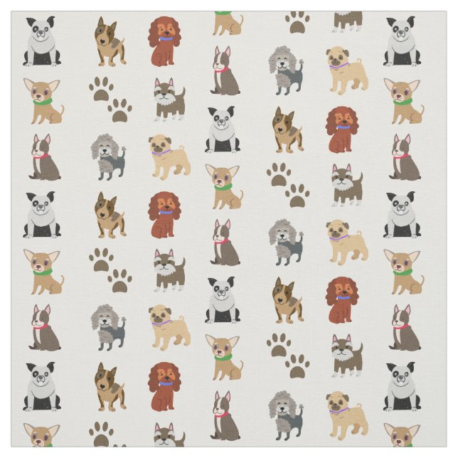 Tela Perros y patas (Retal)