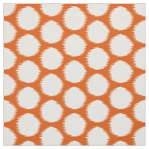 Tela Persimmon Asian Moods Ikat Dots