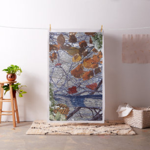 Tela Personalizable de pintura de camuflaje de invierno