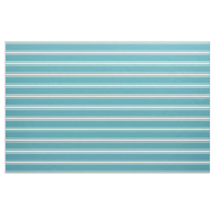 Tela personalizada de rayas turquesa